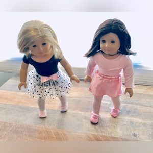 American Girl Doll Ballet outfits (dolls not included)